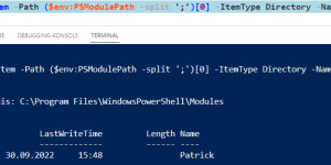 Beitragsbild des Blogbeitrags How to create a PowerShell Module with multiple Functions