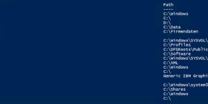 Beitragsbild des Blogbeitrags Active Directory: List all Network Shares from all Windows Servers