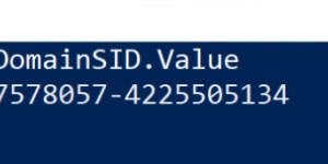 Beitragsbild des Blogbeitrags Active Directory: How to retrieve the Domain SID 