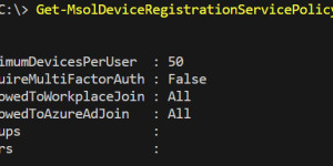 Beitragsbild des Blogbeitrags Azure AD: How to set Maximum Devices per User
