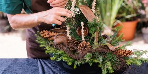 Beitragsbild des Blogbeitrags Allerheiligengesteck 2019: 12 schöne Ideen