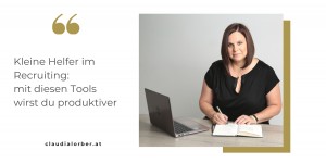 Beitragsbild des Blogbeitrags Kleine Helfer im Recruiting: mit diesen Tools wirst du produktiver