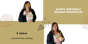 Beitragsbild des Blogbeitrags Recruitingpraxis wird 6!
