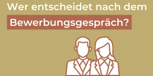 Beitragsbild des Blogbeitrags Wer entscheidet über eine Einstellung nach dem Bewerbungsgespräch – HR oder Führungskraft? 