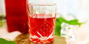 Beitragsbild des Blogbeitrags Himbeerlikör selber machen mit Wodka