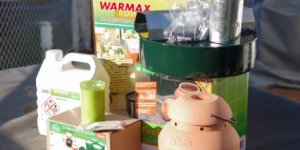 Beitragsbild des Blogbeitrags Gewächshaus ohne Strom heizen: Erfahrung mit Warmax und Firefly von BioGreen