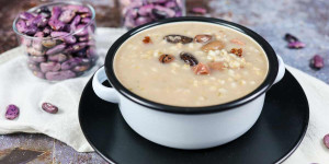 Beitragsbild des Blogbeitrags Steirisches Ritschert nach Omas Rezept, Eintopf mit Geschichte