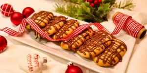 Beitragsbild des Blogbeitrags Sandgebäck aus Plätzchen, Lebkuchen, Stollen
