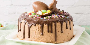 Beitragsbild des Blogbeitrags Ostertorte Rezept mit Schokolade