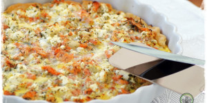 Beitragsbild des Blogbeitrags Quiche mit Räucherlachs aus Nordische Sehnsuchtsküche
