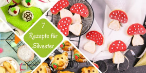 Beitragsbild des Blogbeitrags 7 süße Rezepte für Silvester