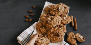 Beitragsbild des Blogbeitrags Rezept: Protein-Cookies mit Mandeln 