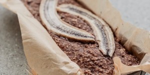 Beitragsbild des Blogbeitrags Rezept: gesundes Bananenbrot (vegan)