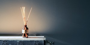 Beitragsbild des Blogbeitrags Raumduft mit Holzstäbchen selber machen (2 Varianten)
