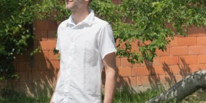 Beitragsbild des Blogbeitrags DIY Stoffhose und Hemd für Männer