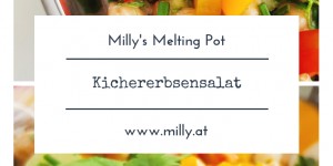 Beitragsbild des Blogbeitrags Kichererbsensalat mit Avocado