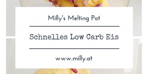 Beitragsbild des Blogbeitrags Blitzschnelles cremiges low carb Mango Eis