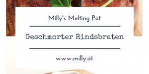 Beitragsbild des Blogbeitrags Geschmorter Rindsbraten in Rotweinsoße