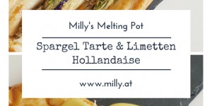 Beitragsbild des Blogbeitrags Spargel Tarte & Limetten Hollandaise 