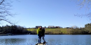 Beitragsbild des Blogbeitrags Spaziergang am Smartinsko jezero – einer der größten künstlich angelegten Seen Sloweniens 