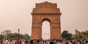 Beitragsbild des Blogbeitrags Delhi zu Fuß