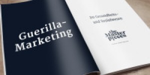 Beitragsbild des Blogbeitrags Guerilla-Marketing –  im Gesundheits – und Sozialwesen 