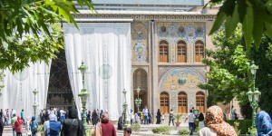 Beitragsbild des Blogbeitrags Golestan Palast und die Schrifttafeln Ganj Nameh – Iran – Tag 2 