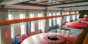 Beitragsbild des Blogbeitrags Erneuerbare Energie – Laufkraftwerk Ybbs-Persenbeug