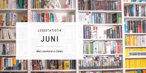 Beitragsbild des Blogbeitrags Lesemonat Juni in Zahlen