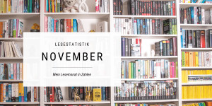 Beitragsbild des Blogbeitrags Lesemonat November in Zahlen 