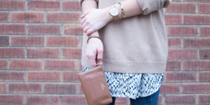 Beitragsbild des Blogbeitrags Brick Walls, Camel Knit and Cream Coat | Outfit Diary 