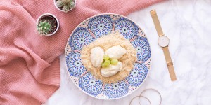 Beitragsbild des Blogbeitrags Recipe: Cream Cheese Dumplings with Crumble aka “Topfennocken”