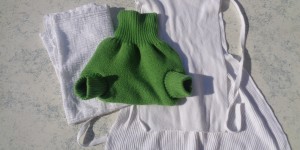 Beitragsbild des Blogbeitrags 4. Teil: Das Wickeln mit Mullwindeln