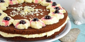Beitragsbild des Blogbeitrags Schokoladen-Kirsch-Kuchen