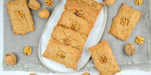 Beitragsbild des Blogbeitrags Walnusslebkuchen – auch glutenfrei möglich