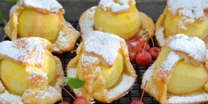Beitragsbild des Blogbeitrags Äpfel im Schlafrock