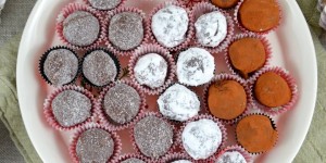 Beitragsbild des Blogbeitrags Rumtrüffel – köstliche selbstgemachte Pralinen