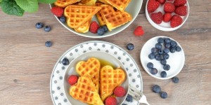 Beitragsbild des Blogbeitrags Waffeln – ein klassisches, einfaches Familienrezept