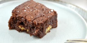 Beitragsbild des Blogbeitrags Brownies mit Pekannüssen und Meersalz