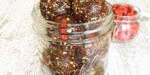 Beitragsbild des Blogbeitrags Goji Energy Balls