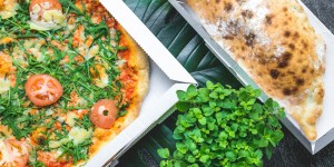 Beitragsbild des Blogbeitrags Pizzeria im Test mit Mjam