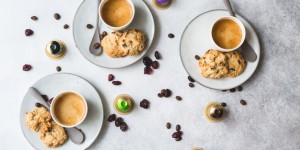 Beitragsbild des Blogbeitrags Meine Kaffeepause mit Haferflocken Keksen und L’OR 
