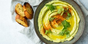Beitragsbild des Blogbeitrags Avocado Hummus 