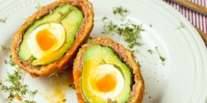 Beitragsbild des Blogbeitrags Avocado Scotch Ei