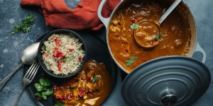 Beitragsbild des Blogbeitrags Skyr Butter Chicken