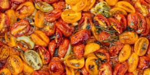 Beitragsbild des Blogbeitrags Pasta mit frischen Tomaten