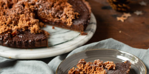 Beitragsbild des Blogbeitrags Schokolade Maroni-Tarte