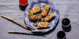 Beitragsbild des Blogbeitrags Dim Sum – Chinesischer Rettichkuchen – Luo Bo Gao 蘿蔔糕