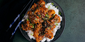 Beitragsbild des Blogbeitrags Sweet Chili Chicken 