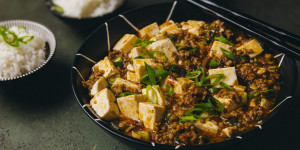 Beitragsbild des Blogbeitrags Mapo Tofu – 麻婆豆腐 